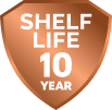 Shelf Life 10 Year